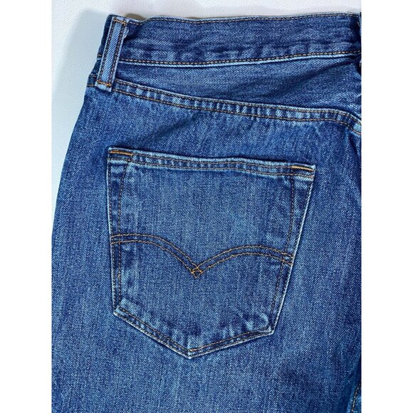 VTG Levi's 501 Original Fit Men's Jeans size w 33 L32 100% COTTON, MADE IN 2013‎ - Picture 5 of 15